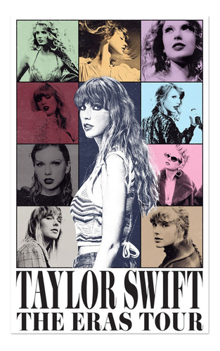 Imagen 1 de 1 de Poster Lámina Decorativa Taylor Swift The Eras Tour