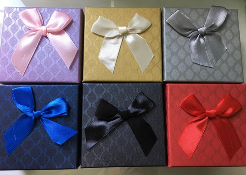 6 Estuche Caja Para Reloj Aro O Pulsera T/ Panal