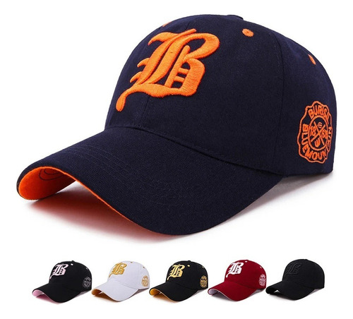 Gorra Cachucha De Beisbol Bordada Ajustable Hombres Mujeres