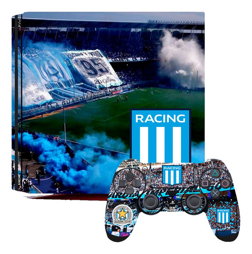 Skin/adhesivo - Ps4 - Combo - Racing Club