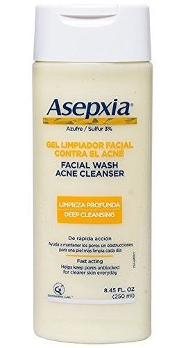 Imagen 1 de 1 de Asepxia Medicated Acne Face Wash - Limpiadora Facial Para Gr