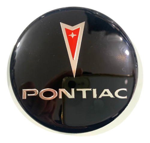4 Emblemas Centro Rin Pontiac 65mm