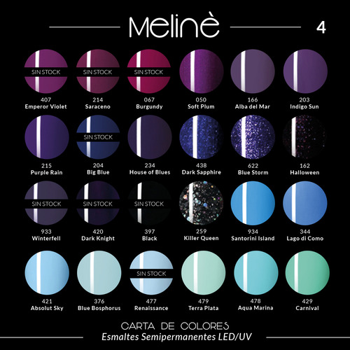 Removedor De Esmalte Semipermanente X500ml Meliné