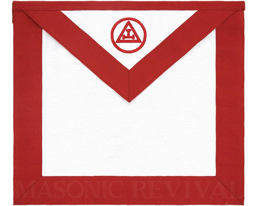 - Delantal Royal Arch Mason Chapter Member (piel De Cor...