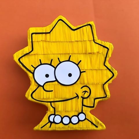 Piñata Liso O Bart Simpson