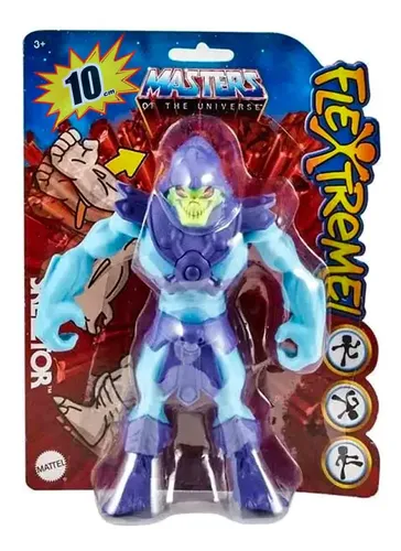 He-man Mini Boneco Flexível Esqueleto Flextreme Mattel Gyf49