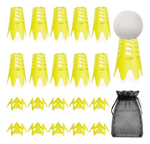 Camiseta Simulador Golf 20 Unidad Plastico Para Exterior 10