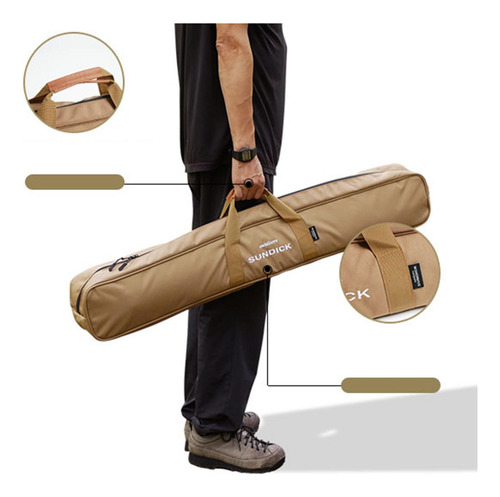 Bolsa De Armazenamento De Acampamento Resistente À Marrom