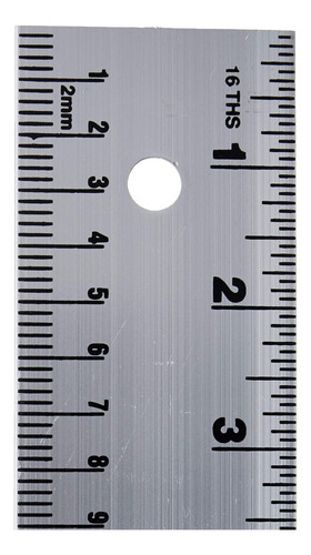 Bordes Rectos De Aluminio Métrico E Inglés 122 Cm