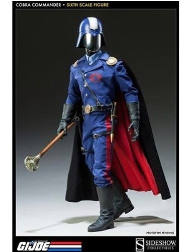 Sideshow G.i. Joe Cobra Commander Deluxe 1/6 Escala 12  Figu