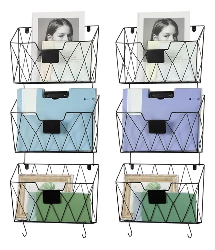 comprar Eteli Organizador De Archivos De Pared Para Colgar Con 6 Bol