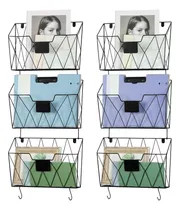 Comprar Eteli Organizador De Archivos De Pared Para Colgar Con 6 Bol