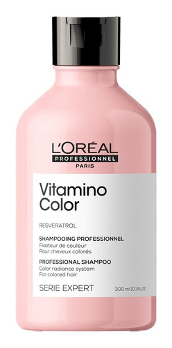 Imagen 1 de 2 de Shampoo Vitamino Color Cabello Teñido Loreal Pro 300 Ml