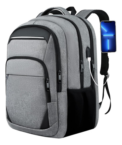 Mochila Grande Para Computadora Portátil, Mochila De Viaje D