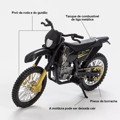 Miniatura Moto KTM 450 EXC 1:18 - Machine Cult