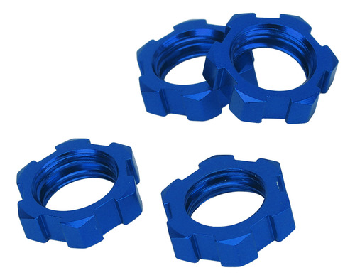 Adaptador De Cubo Hexagonal Blue Wheel, 4 Piezas, 17 Mm, Alu