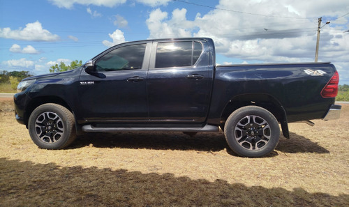 Roda Hilux Aro 18 Furação 6×139.7 Toyota (unidade) Cor Diamantada Preta