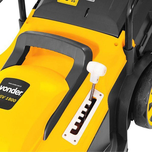 Cortador de grama elétrico Vonder MGV 1800 de 1.8 kW e cor amarelo