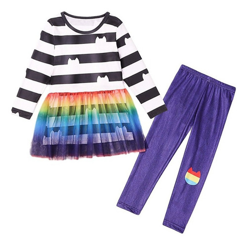 Conjunto De Disfraz Casa Gabby Dollhouse Fiesta Para Niñas