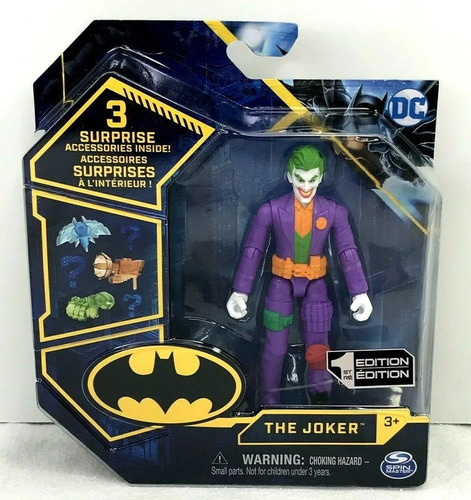 Figura Acción Batman Muñeco The Joker 1er Edición 10 Cms 