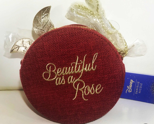 Bolsa Rosa Disney (bela E Fera) Assinada Por Danielle Nicole