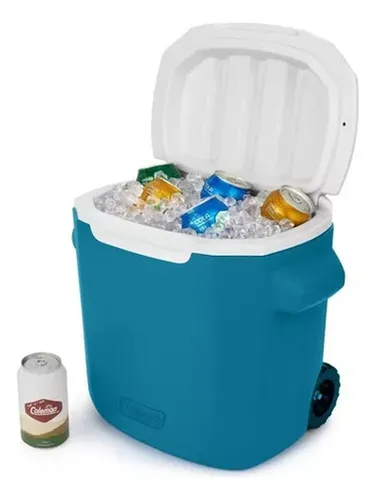 Conservadora Coleman Chiller 28qt Con Ruedas Color Ocean