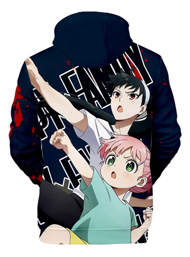 Db Sudadera Con Capucha Spy X Family Kawaii Forger Anya For Ni