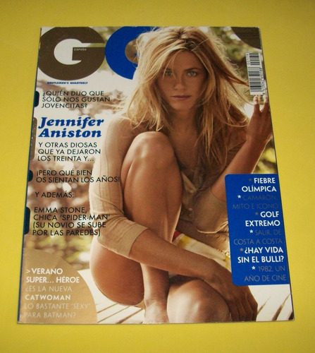 Jennifer Aniston Revista Gq España Usain Bolt Anne Hathaway 