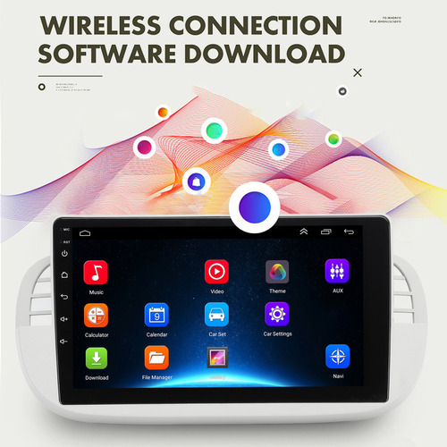 Radio Estéreo De Coche Con Reproductor De Navegación Gps De