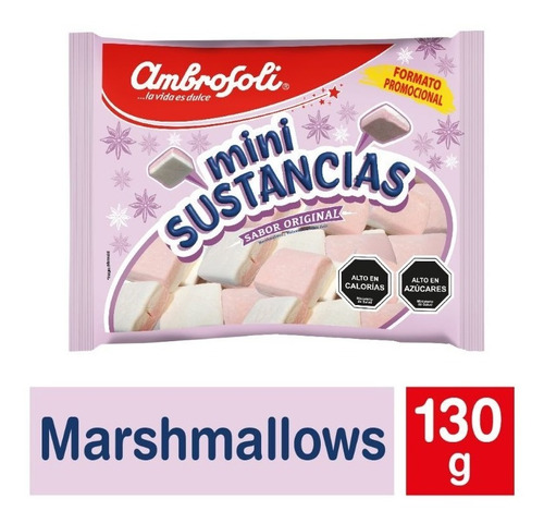 Mini Sustancias Masmelos Sabor Anís Ambrosoli  130gr