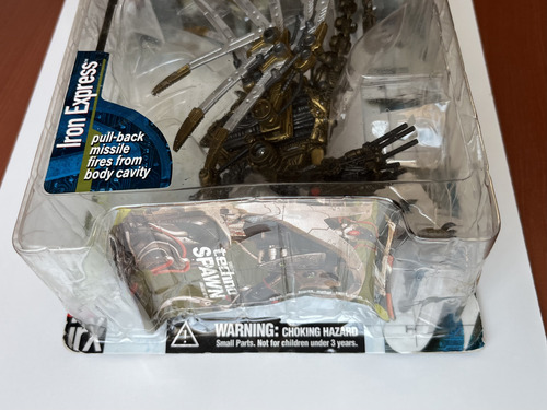 Figura Iron Express Ave Techno Spawn Mcfarlane 1999 (Usado)