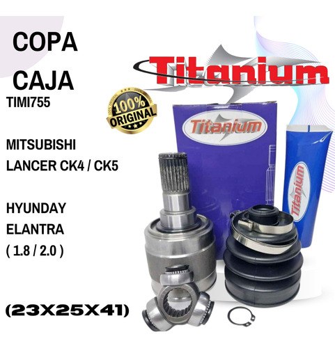 Copa Caja Mitsubishi Lancer Ck4/ck5 Hyundai Elantra 1.8/2.0