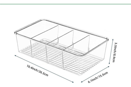 Organizador De Cocina Plástico, 5 Contenedores