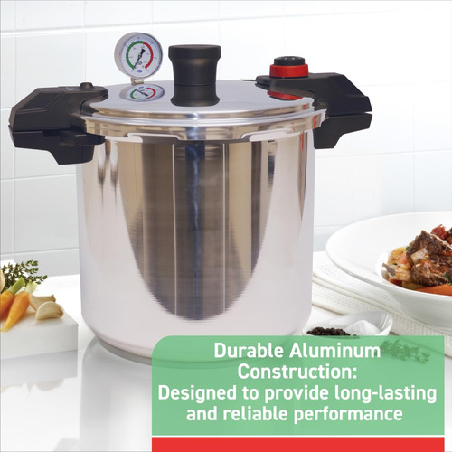 Olla A Presión T-fal - Envasadora A Presión De Aluminio (22