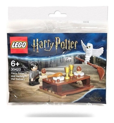 Bolsa Lego 30420 Bloque Armar Harry Potter Y Hedwig 31 Pzas 