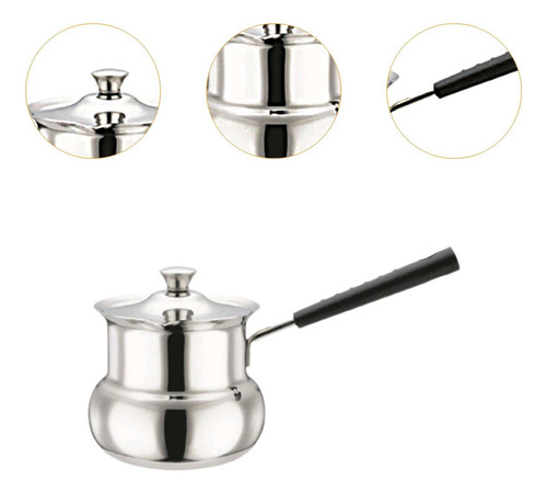 For Cafetera Turca, Cafetera, Cafetera De Acero 900 Ml