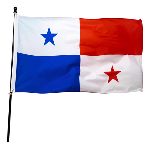 Danf Bandera De Panamá 3x5 Pies Banderas Nacionales Panameña