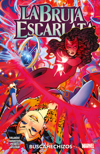 Bruja Escarlata V1 2 Buscahechizos: Buscahechizos, De Lorenzo Tammetta., Vol. 1. Editorial Panini Comics, Tapa Blanda En Español