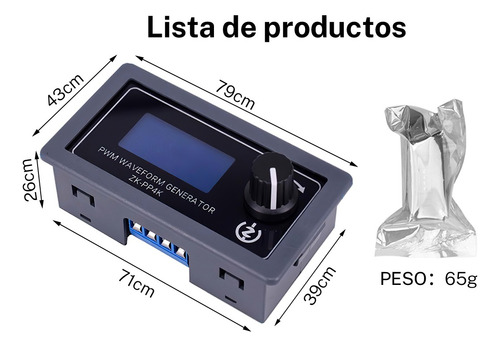 Generador De Pulso Pwm Generador De Onda Cuadrada Generador