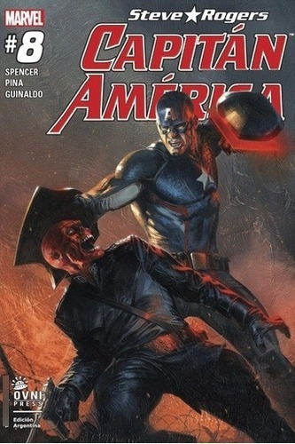 Capitan America 08 (r) - Nick Spencer, de Nick Spencer. Editorial OVNI PRESS MARVEL en español