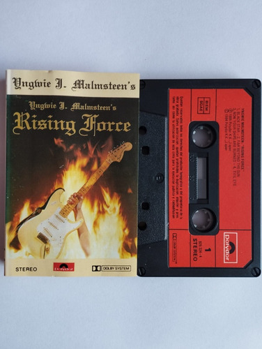 Caset,casette,tape,yngwie Malmsteen-rising Force Edic España