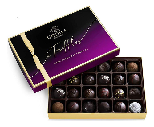 Godiva Chocolatier - Chocolate Oscuro, Trufas, Caja De Regal