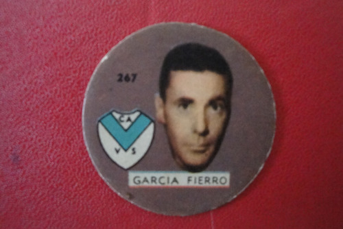 Figuritas Sport Año 1960 Garcia Fierro 267 Velez Sarsfield