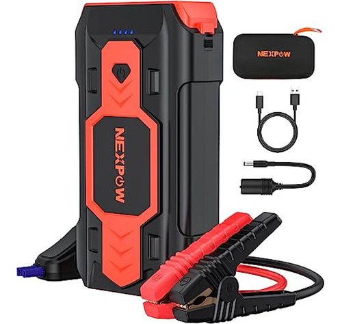 Cargadores De Baterías Nexpow Batería Jump Starter 2500a 220