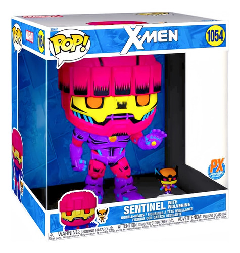 Funko Pop! X-men Sentinel With Wolverine Exclusive