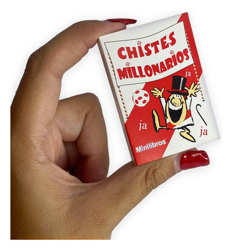 Chistes Millonarios, Minilibros Souvenir Libro Miniatura X10