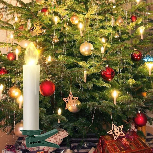 Alta Calidad Bl 20 Luces Led Con Forma De Vela Para Árbol