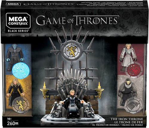Mega Construx - Game Of Thrones - Trono De Ferro - 256 Peças