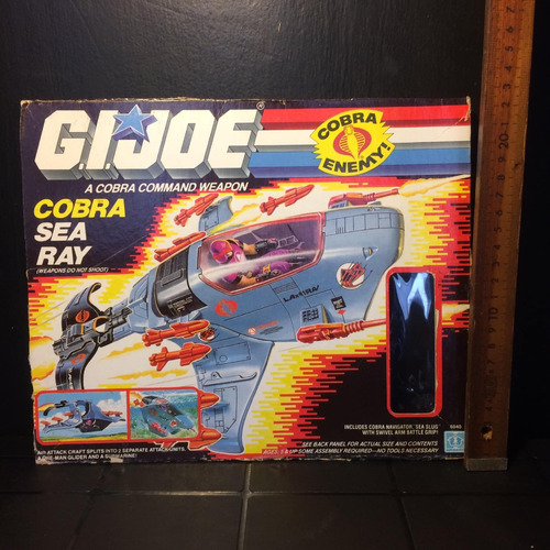 G.i. Joe Solo La Caja Del Cobra Sea Ray  