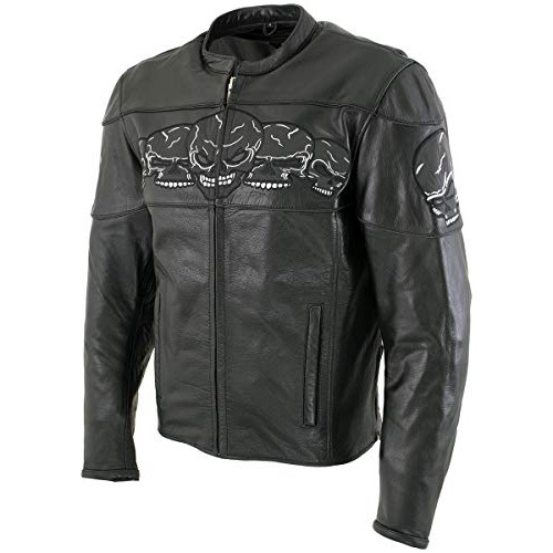 Chaqueta De Moto De Negro Protección Xarmor Hombres '3...